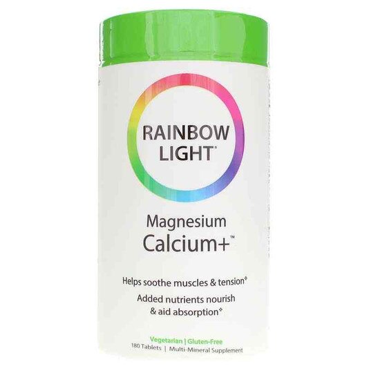 Magnesium Calcium +, Rainbow Light